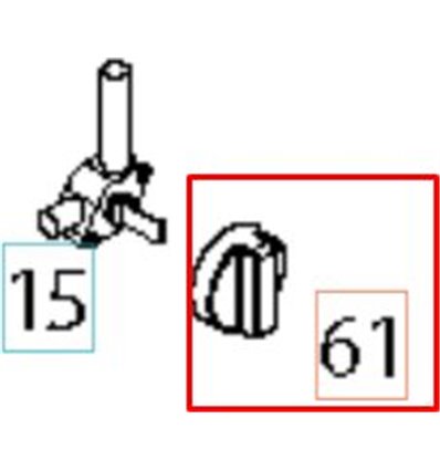 HUSQVARNA Vred bränslekran, 5324327-52 - 1