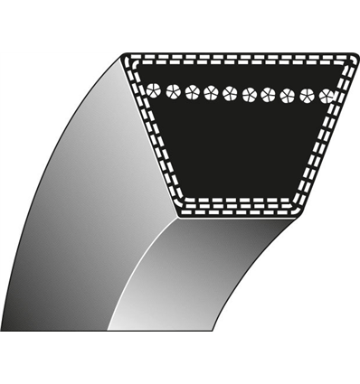 Drivrem 1/2 x 20", 4L200 - 1