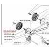 HUSQVARNA Hjul M53 PRO, LM 2153 MD m.fl. 2956886-04 - 4