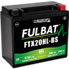 Batteri FTX20HL-BS GEL, YTX20HL-BS, 12V, 18Ah, snöskoter, motorcykel - 1