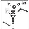 STIGA Monteringssats klinga 383303512/0 - 1