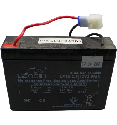 MCCULLOCH Batteri MowCart, M95-66X, 12V, 2,8ah,  5807649-01 - 1