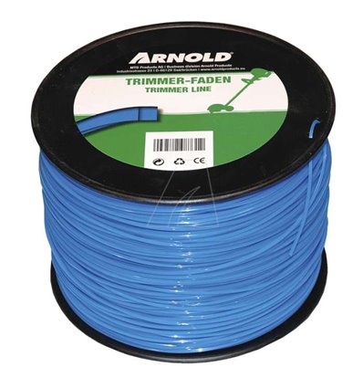 Trimmertråd fyrkantig 3,0mm, 138m - 2