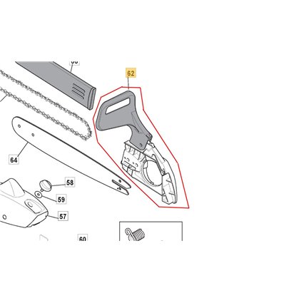 STIGA Kedjebroms SP350Q, 183059020/0 - 1