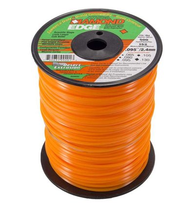 Trimmertråd 2,4mm x 173m, Diamond Edge - 1
