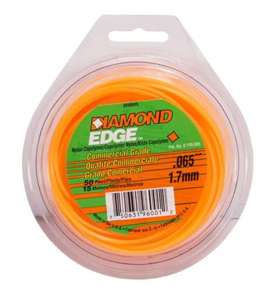 Trimmertråd 2,4mm x 260m, Diamond Edge - 2