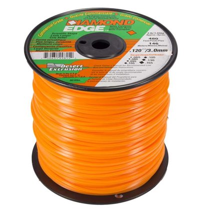 Trimmertråd 3.0mm x 160m, Diamond Edge - 4
