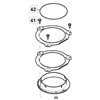 STIGA Utkastring komplett ST5266P, ST6272P TRAC, ST7276PH, 118821173/0 - 1