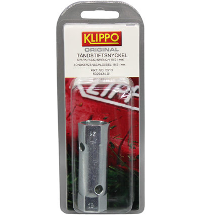 Klippo Tändstiftsnyckel 19/21mm (Klippo-förp), 5029434-01 - 1