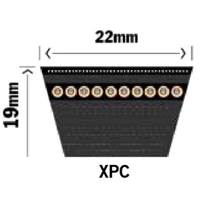 Smalkilrem XPC2240 - 22x18x2240mm (Ld) - 1
