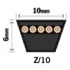 Kilrem Z16,5 - 10x6x419mm (Li) - 2