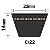 Kilrem C136 - 22x14x3454mm (Li) - 1