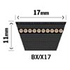 Kilrem BX32,5 - 17x11x826mm (Li) - 1