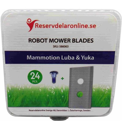 24-P Knivar Mammotion Luba 1, Luba 2, Yuka, 22MBLD0002 - 1