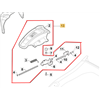 STIGA Sidoutkastskydd Combi 50SQ, 381008162/1 - 1