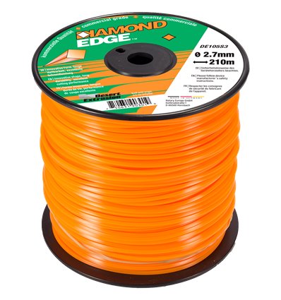 Trimmertråd 2.7mm x 210m, Diamond Edge - 1