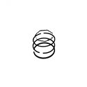 Kolvringsats Briggs & Stratton 391780, 499996 - 1