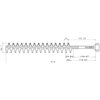 Kniv 670mm Stihl HS45, 4228 710 6050 - 2