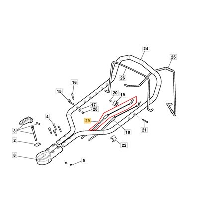 STIGA Motorbromsvajer Multiclip 750S, Combi 53SQ H 181030088/0 - 1