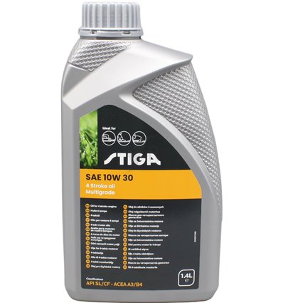 STIGA Gräsklipparolja 10W-30 1,4L - 1