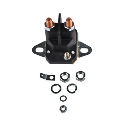 Solenoid, startrelä 12V, Briggs & Stratton 691656 - 1