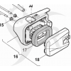 STIGALuftfilterkåpa RV100, RS100 118550703/0 - 2