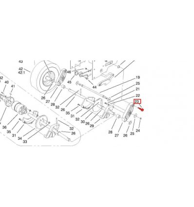 TORO Flänsbult PowerShift 62-1330 - 1