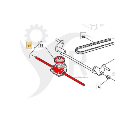 STIGA Transmission Multiclip 53 181003110/0 - 1