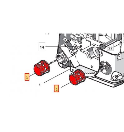 STIGA Tanklock SP370, SP410, SP382, 4252630 - 1