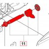 HUSQVARNA Kedjespännarskruv CS2240, CS2245, 350, 450, m.fl. 5373929-01 - 2